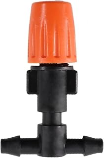 TALCUS Sprayer Watering Sprayer Misting Atomizing Sprinkler Garden Irrigation System with Hose Tee Barb Thread Connector