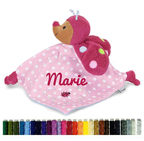 Preisvergleich Produktbild Sterntaler 3211625 - Schmusetuch Katharina M mit Namen bestickt
