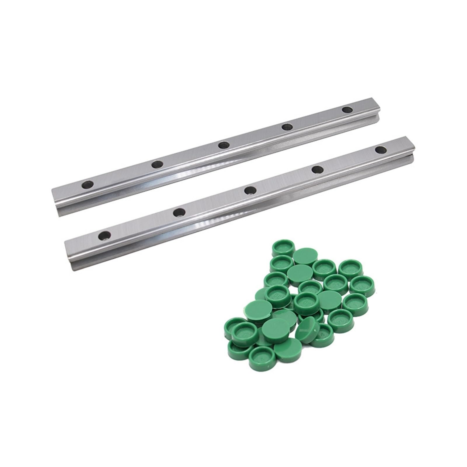 Lot De 2 Blocs Coulissants Linéaires HGH25 CA - 25mm Pour Rails HGR25 - Guidage Linéaire Haute Précision Pour Machines CNC, Imprimantes 3D
