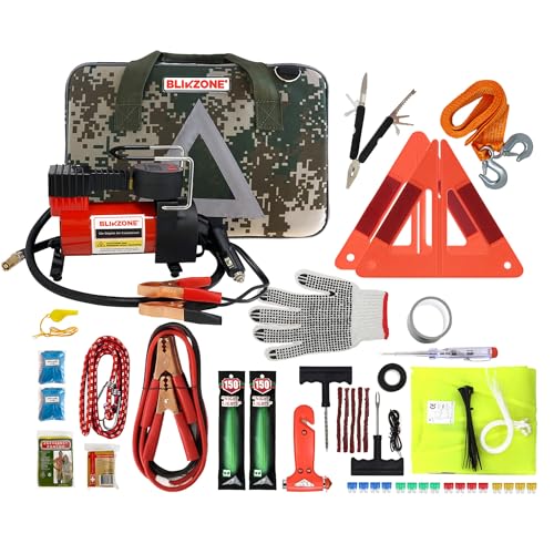 Kit de Emergencia para Carro BLIKZONE con Compressor Digital