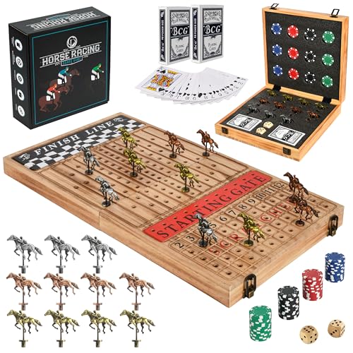 Juego de mesa Horse Racing Board Game miniatura 1