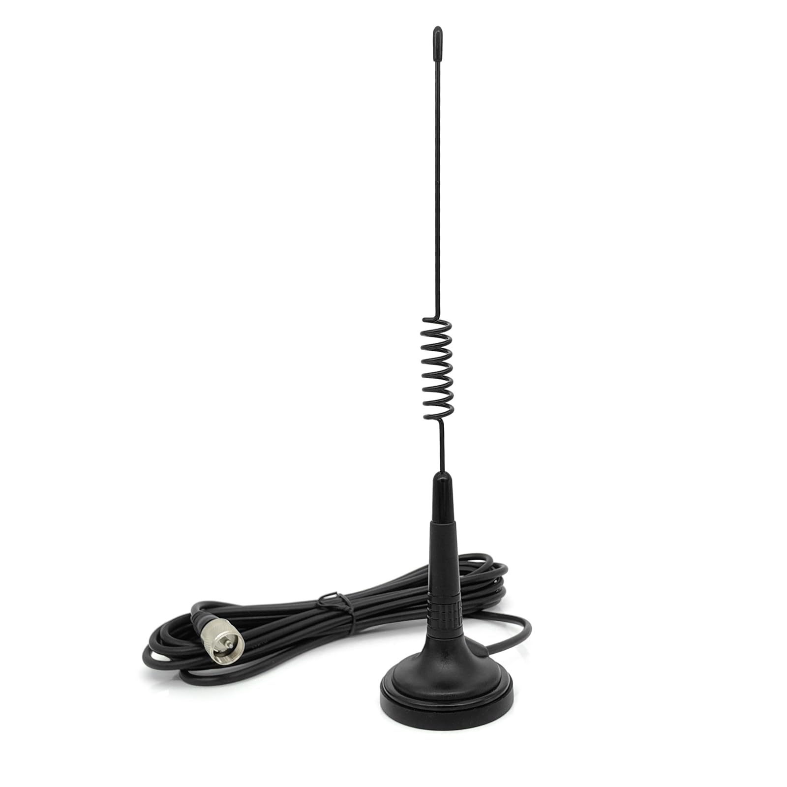 Magnetyczna antena radiowa CB 27 MHz z męskim złączem PL-259 BNC do pojazdów, ciężarówek, mobilnego radia 4 m, kabel RG58