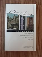 A Place of Springs: A History of the Dominican Sisters of St. Mary of the Springs 0977017702 Book Cover