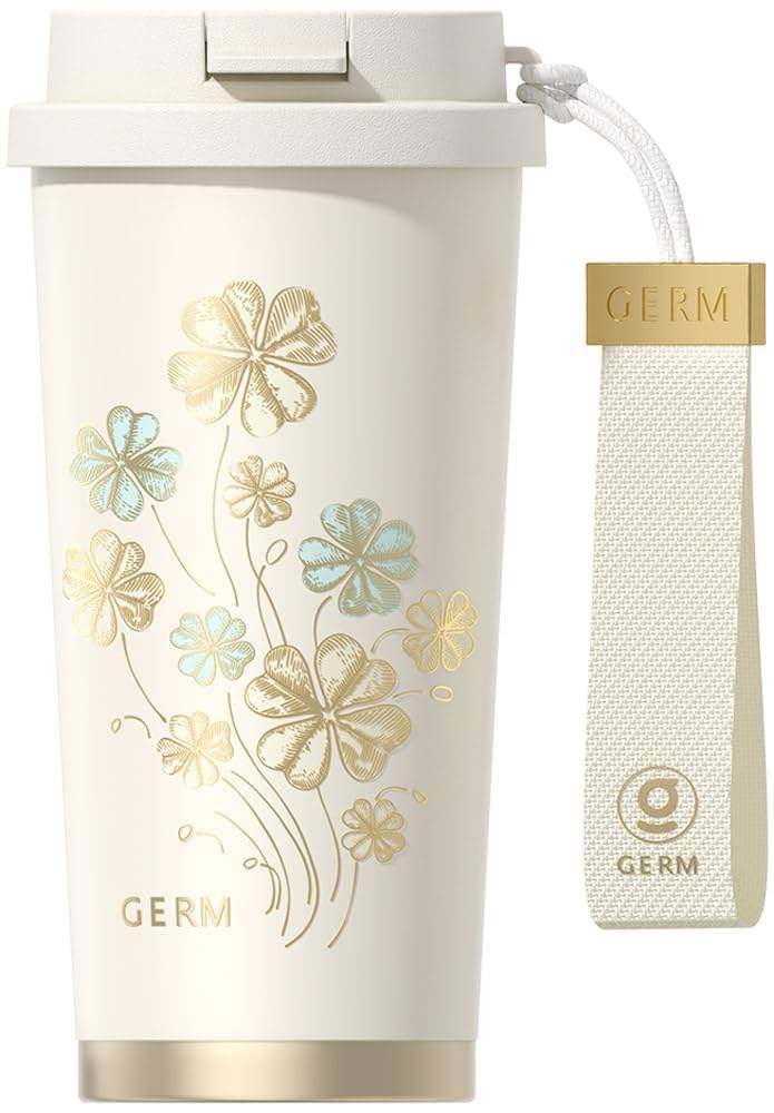 Amazon | GERM 「四つ葉のクローバー」輝くデザイン 500ml