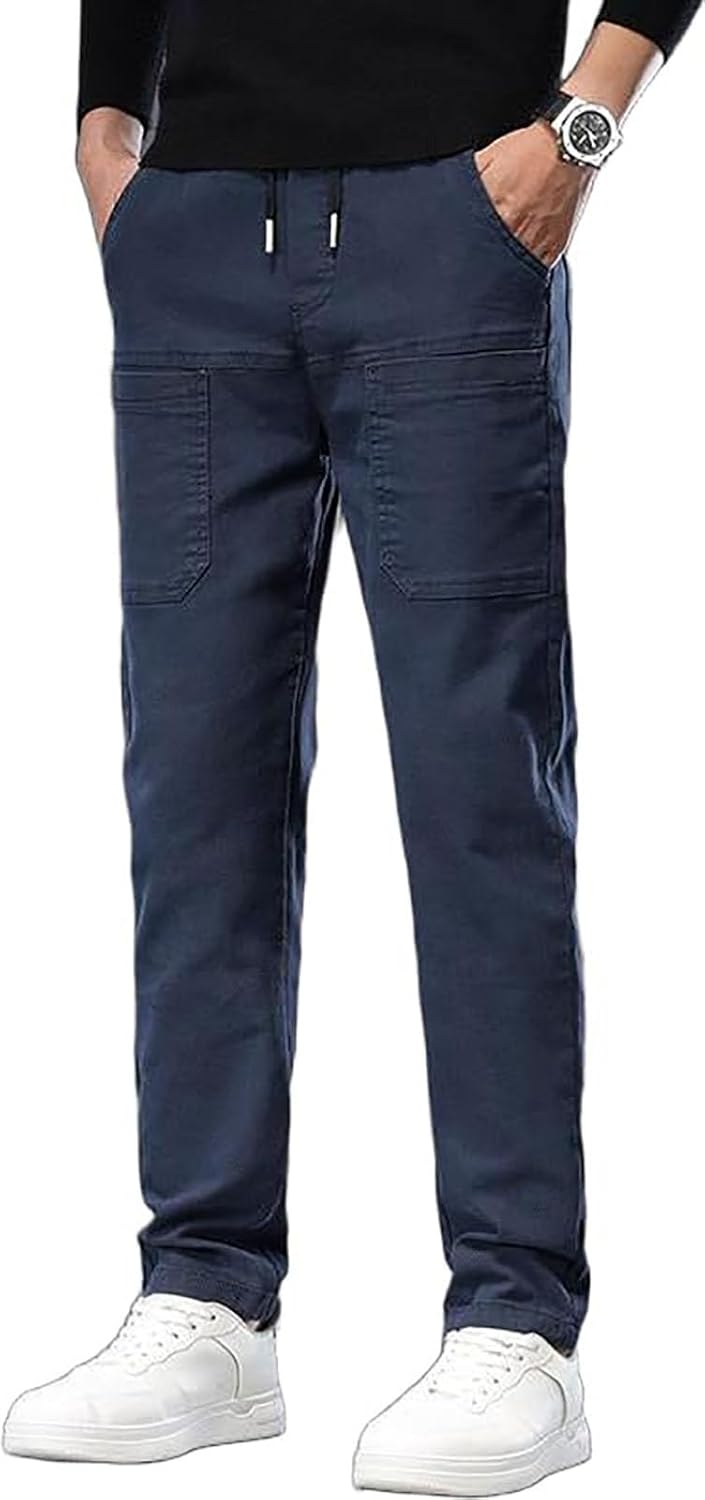 Stretch Cargo Pants MultiPants - High Stretch Multi-Pocket Durable Cargo Pants Men Comfy Lightweight Casual Pants