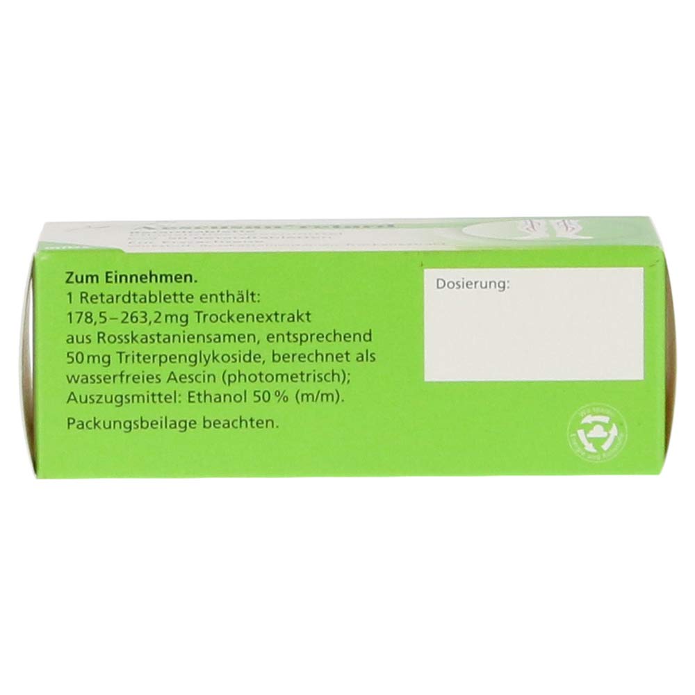 Aescusan retard Retardtabletten Pflanzliches Venenmittel, 50