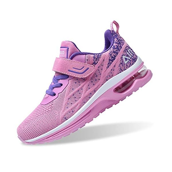 PERSOUL Air Shoes for Boys Girls Kids Children Tennis Sports Athletic Gym Running Sneakers