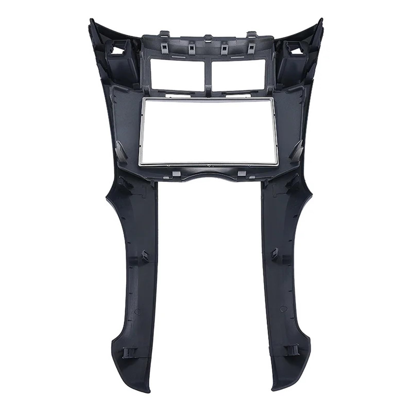 NINGWANG Kit Montaggio Autoradio 2DIN Per Toyota Yaris/Vitz/Platz 2005-2011 - Cornice Cruscatto Argento - Foto 13