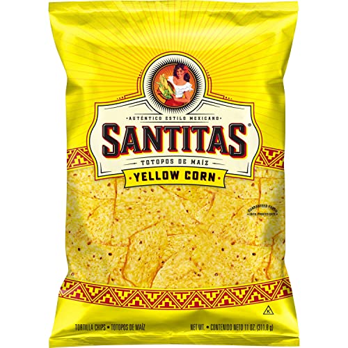 Santitas Tortilla Chips Yellow Corn 11 Oz