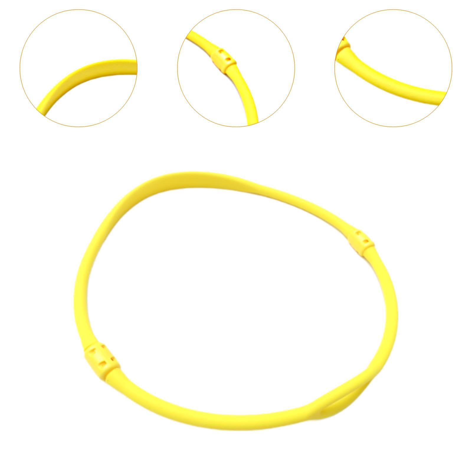 Menolana Scuba Diving Regulator Necklace, Diving Silicone Regulator Necklace Holder, 22inch Regulator Holder, Diving Supplies, Yellow, 25cm