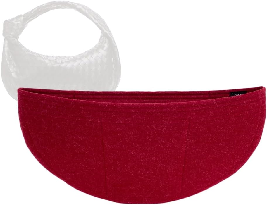 ズモーニ プレミアム ボテガ ヴェネタ スモール フォー ジョディ – プレミアム フェルト 財布 ハンドバッグ (ハンドメイド / 25 色展開) [Purse Organizer, Liner, Insert, Shaper] (スカイブルー)