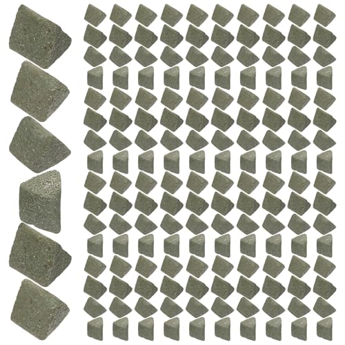 Média triangulaire en céramique pour polisseuse vibrante et polissage bijoux