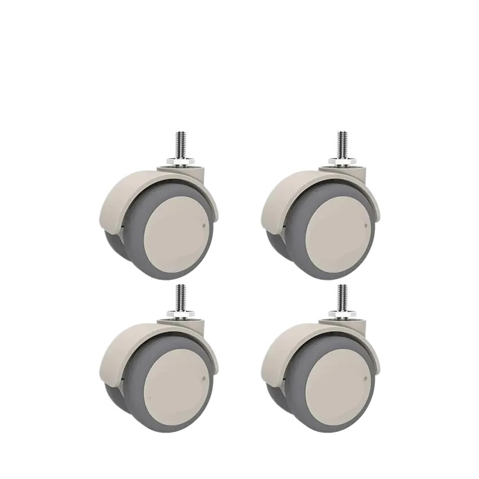 Roulette Silencieuse pour Meuble de Salon et Bureau Mobile Filetage Vis M10 Lot