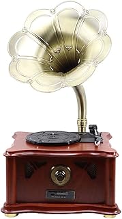 Record players Retro,record player Retro Wireless Bluetooth Speaker With ofer,Vintage Phonograph Gramophone Shape,Al