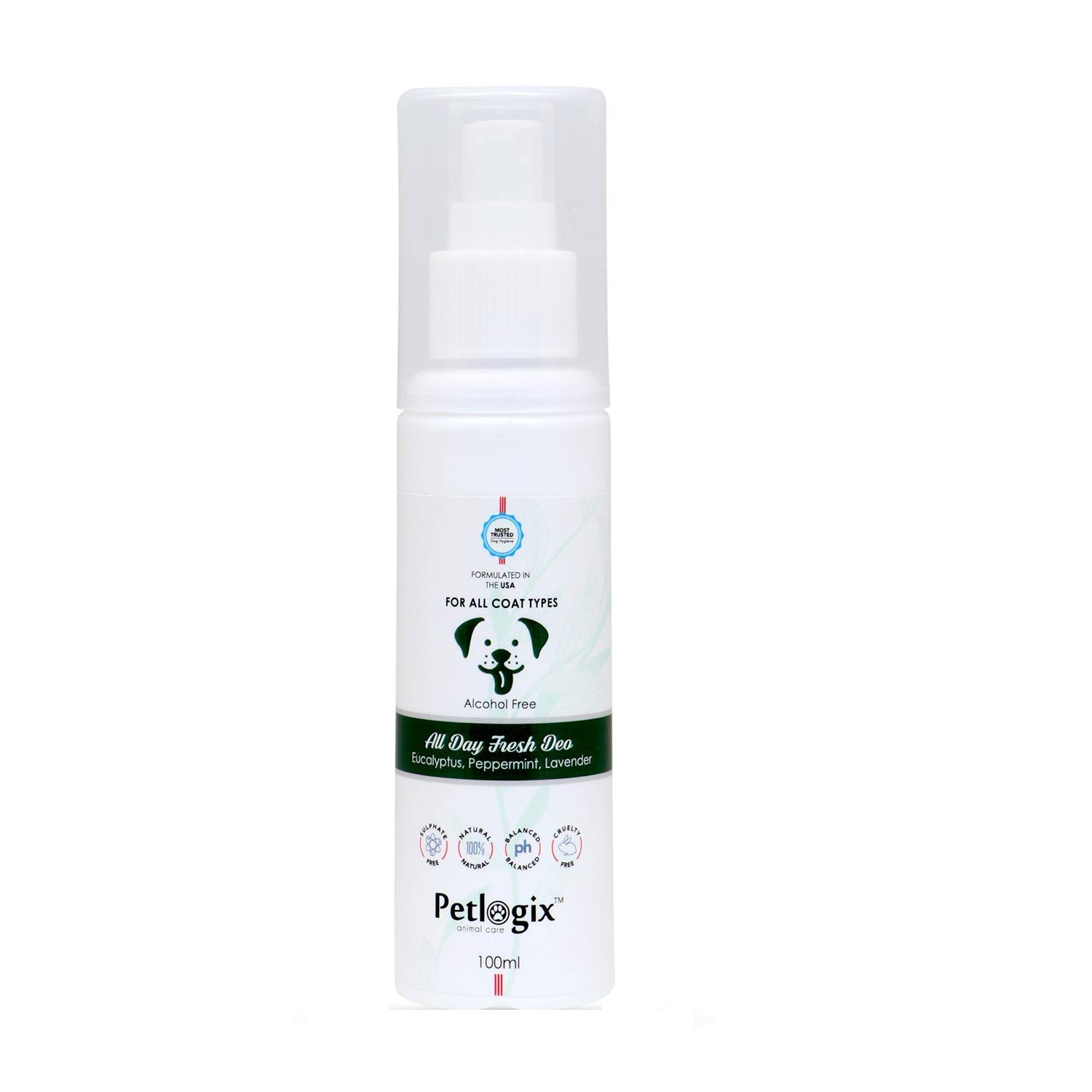 Buy Petlogix Natural Deodorant Spray Perfume Infused with Peppermint