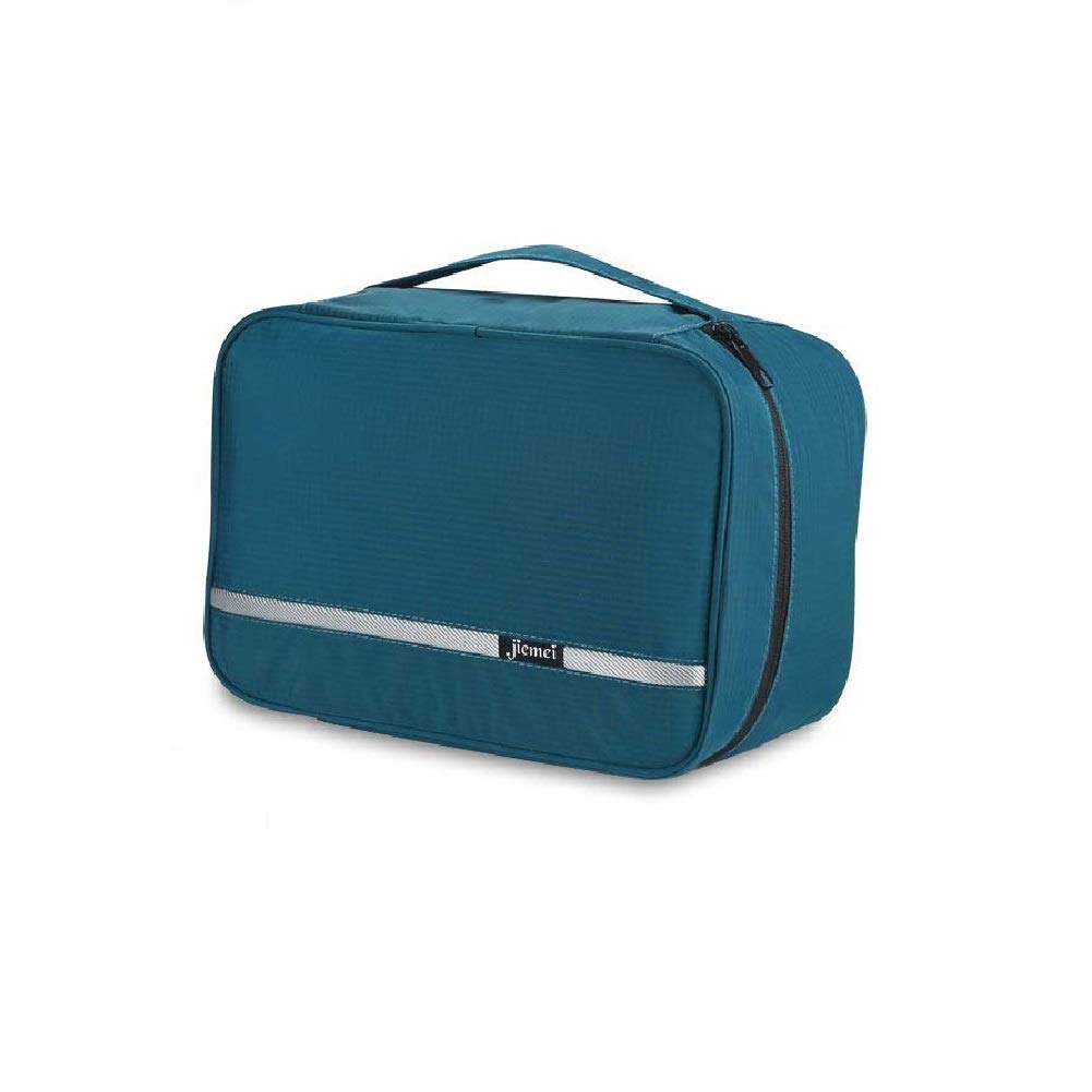 jiemei Hanging Toiletry Bag Waterproof, Travel Wash Bag for Men & Women with 4 Compartments, Foldable Compact Size, Super Durable Fabric — view 7