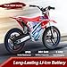 OLALA 36V Electric Dirt Bike for Kids 4-8, 350W Brushless Motor with 3-Speed Control, 18.6 MPH Max Speed, 14