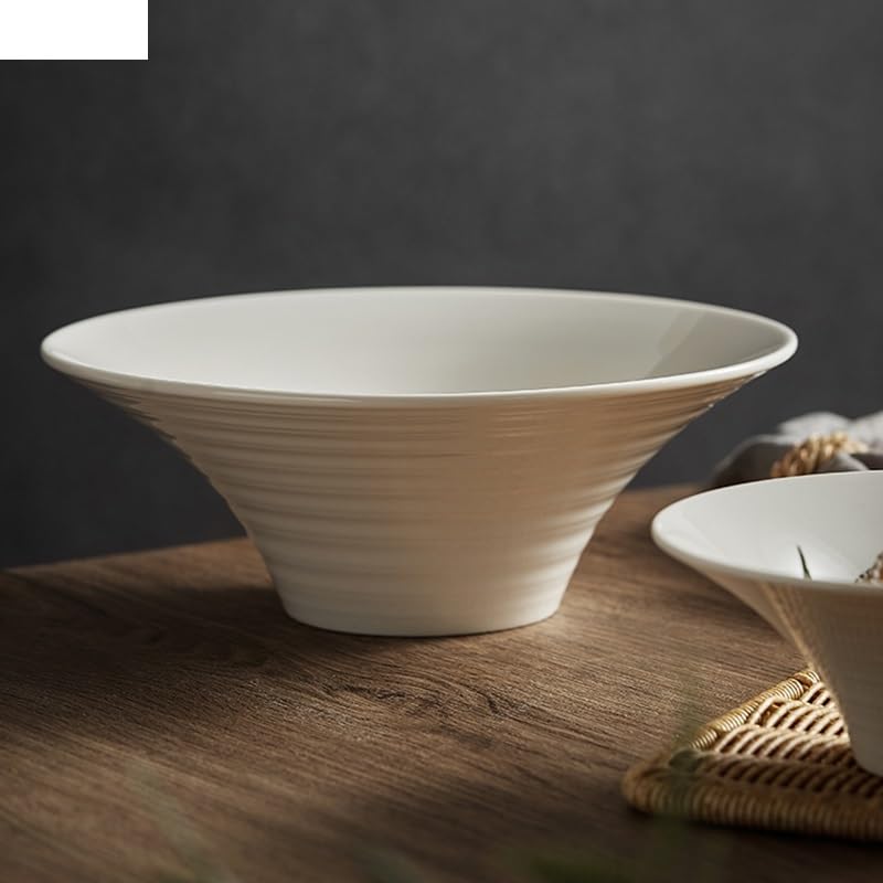 Essteller-Sets für die Küche Keramik Abendessen Schüssel Obst Salat Schüssel Geschirr Brot Dessert Gebäck Platte Restaurant Ramen Pasta Meeresfrüchte Teller Suppe Becken Keramik-Flachteller-Set ( Colo