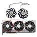 Produktbild SAYTAK NEU PLD10010B12HH RTX 3070Ti SUPRIM X GPU-Lüfter, kompatibel for MSI RTX 3090TI 3090 3080TI 3080 3070TI 3070 SUPRIM X Grafikkartenlüfter Pleasantly (Color : Fan-B)