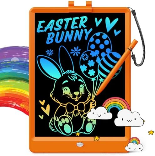 ORSEN LCD Writing Tablet 10 Inch, Colorful Doodle Board Drawing T...
