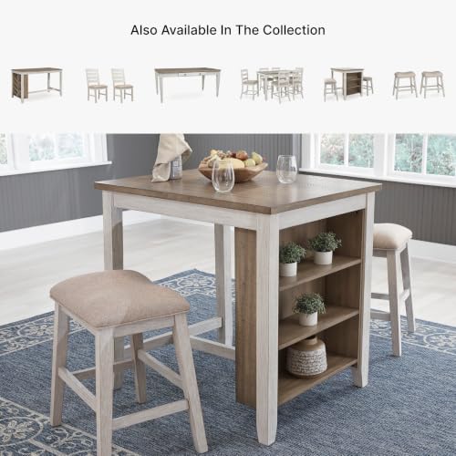 Signature Design by Ashley Skempton Counter Height Bar Stool, Set of 2 - image 7