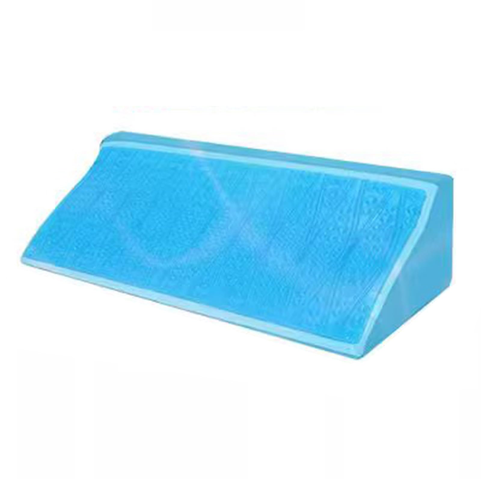 Almohadilla de Gel para Lactancia con inclinación elevada en Forma de triángulo, Almohadilla de Ayuda para Dar Vueltas a Personas Mayores Soporte de pies B, 60x25x20cm