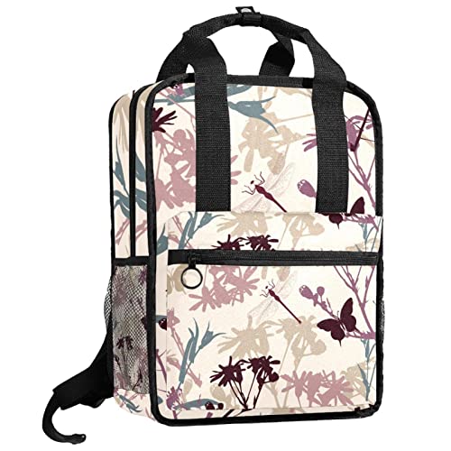 Sac à dos pour garçons et filles rose et noir avec bretelles réglables