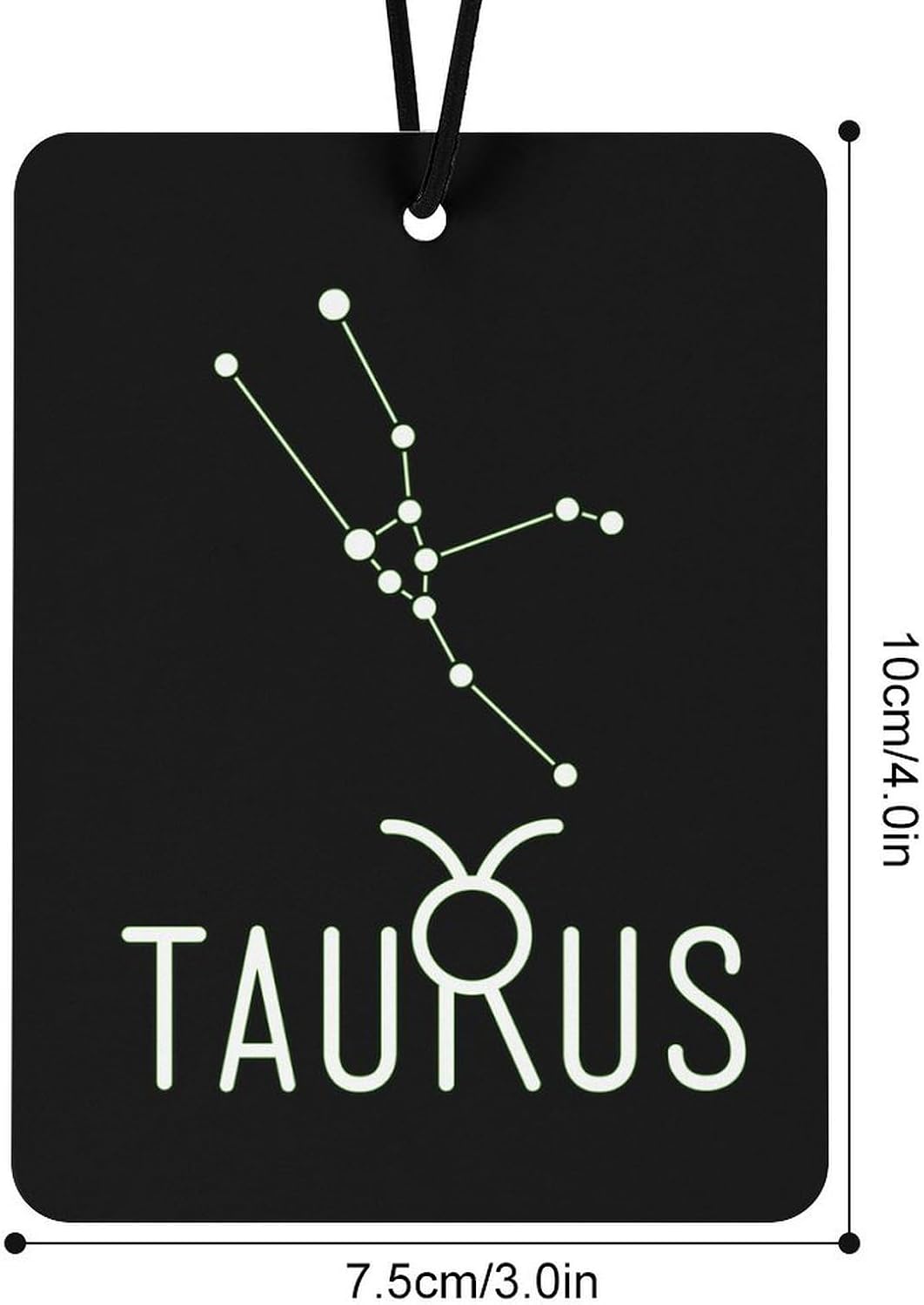Taurus Constellation Car Air Freshener Hanging Car Scent Cards Decor Interior Accessories