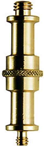 Miniatura 2 de Manfrotto Adaptador de espárrago de doble extremo, perno de 5/8 pulgadas + rosca de 3/8 pulgadas y perno de 5/8 pulgadas + rosca de 1/4 pulgadas. (#