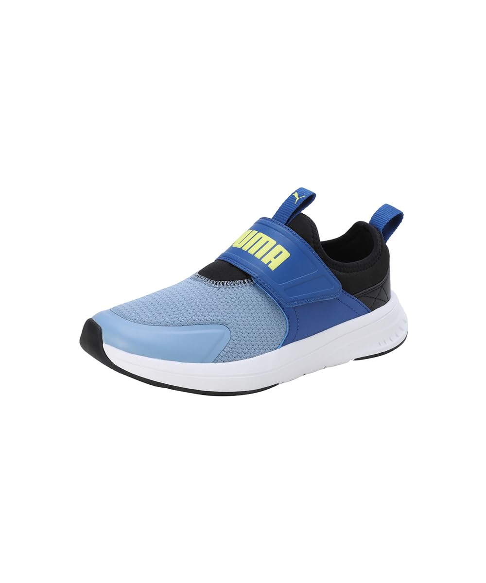 Puma Unisex-Kid Evolve Slip On Jr Dewdrop-Cobalt Glaze Sneaker - 3 UK (38913309) (B0C7GTS2BW) Amazon Price History, Amazon Price Tracker