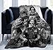 Sons of Anarchy Manta Súper Suave De Sublimación Manta Cubierta De Dibujos Animados Ropa De Cama De Franela para Niños Y Adultos Decoración De Dormitorios 100X120Cm