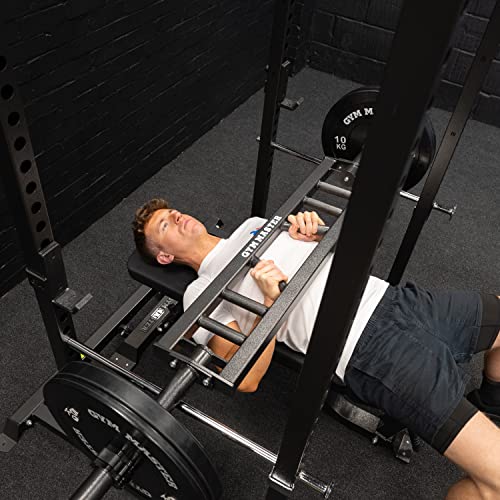 GYM MASTER Olympic Multi Grip Football | Swiss Bar in Gunmetal - Image 4