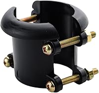 Vista 4 de Accesorio deflector de ardilla para casas de pájaros y poste de alimentación, tapón de hebilla montado para protector de casa de pájaros