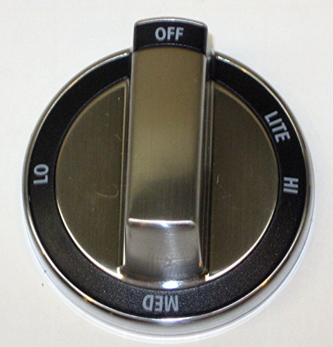 MAYITOP W10415450 for Whirlpool Gas Range Simmer Burner Knob Black AP5272728 PS3500902