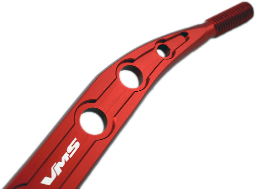 VMS Racing Short Throw Shifter For Honda Civic/Acura Integra - Dual Bend S-Style, Blue Aluminum