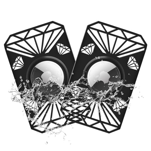 2Pack, Diamond Card Case, Slim Wallet Holder for, Card Holder for Wallet, Backpacks, Pockets,