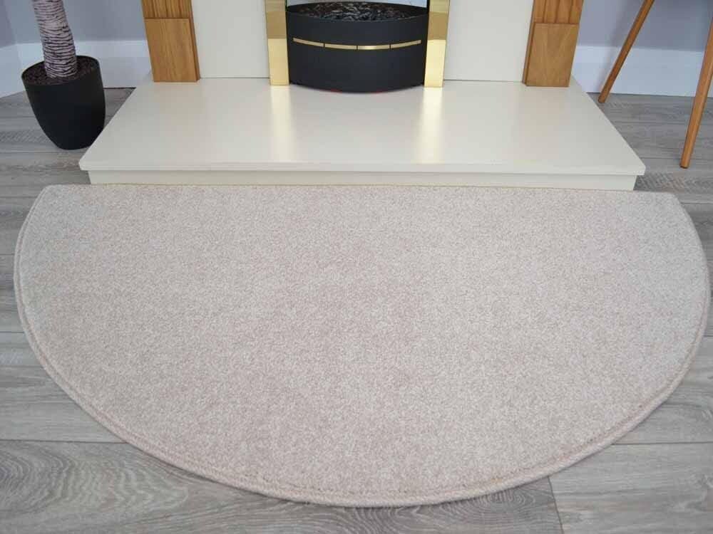 RSM RUGS Half Moon Semi Circle Floor Rugs Rug Carpet Mat Cheap (Beige ...