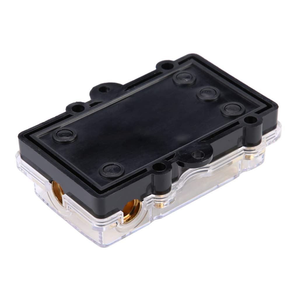 Porta Fusibile Scatola Portafusibili Circuito Audio Auto Stereo 24V 60A 1 in 3 Modi 0GA (2GA / 4GA) * 3 in 4GA (6GA / 8GA) * 3 Fuori Per Veicoli Audio
