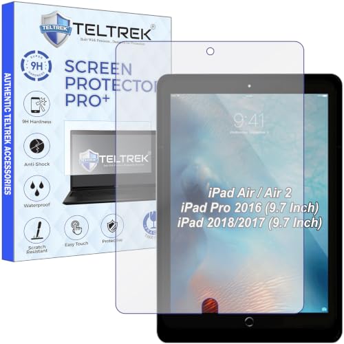 Image of Screen Guard Compatible With Apple iPad Pro 9.7 (2016) & iPad 5th Gen 2017 / 6th Gen 2018 Tab & iPad Air 1 & Air 2 (9.7 inch Inch Tablet) Flexible Screenguard Not a Tempered Glass Screen Protector
