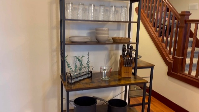 Amazon｜VASAGLE レンジ台 幅60 キッチンラックレンジボード大型レンジ