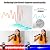Sonicism 12 Pack X-Lined Acoustic Panels with Self-Adhesive, 12"X 12"X 0.4" Sound Proof Foam Panels, Decorative Soundproof Wall Panels, Sound Absorbing Tile for Home & Offices, White