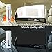 4Pack Car Window Shades with Magnets,Strong-Light Blocking&UV Protection Car Privacy Shades,Universal Essential Interior Accessories for Window Baby,Auto Camping and Napping Curtains (4PCS)