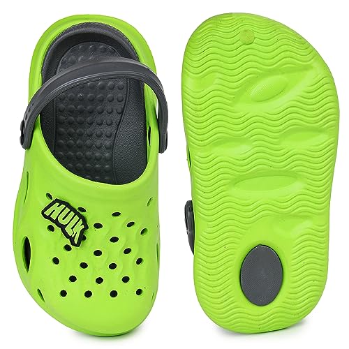 Image of toothless Marvel Avengers Kids Boys Green Grey Clogs