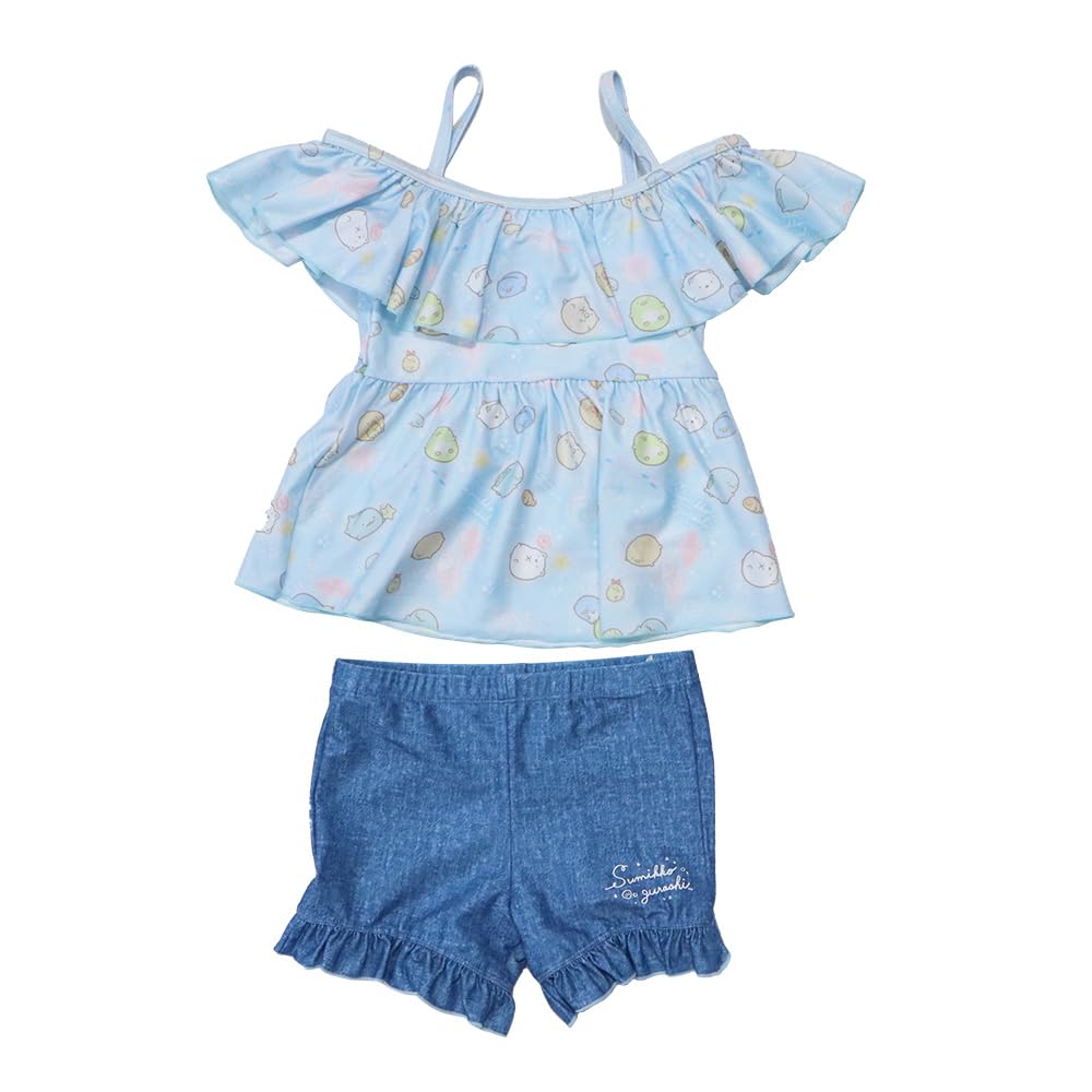 Amazon.co.jp: すみっコぐらし2wayフリルセパレート水着