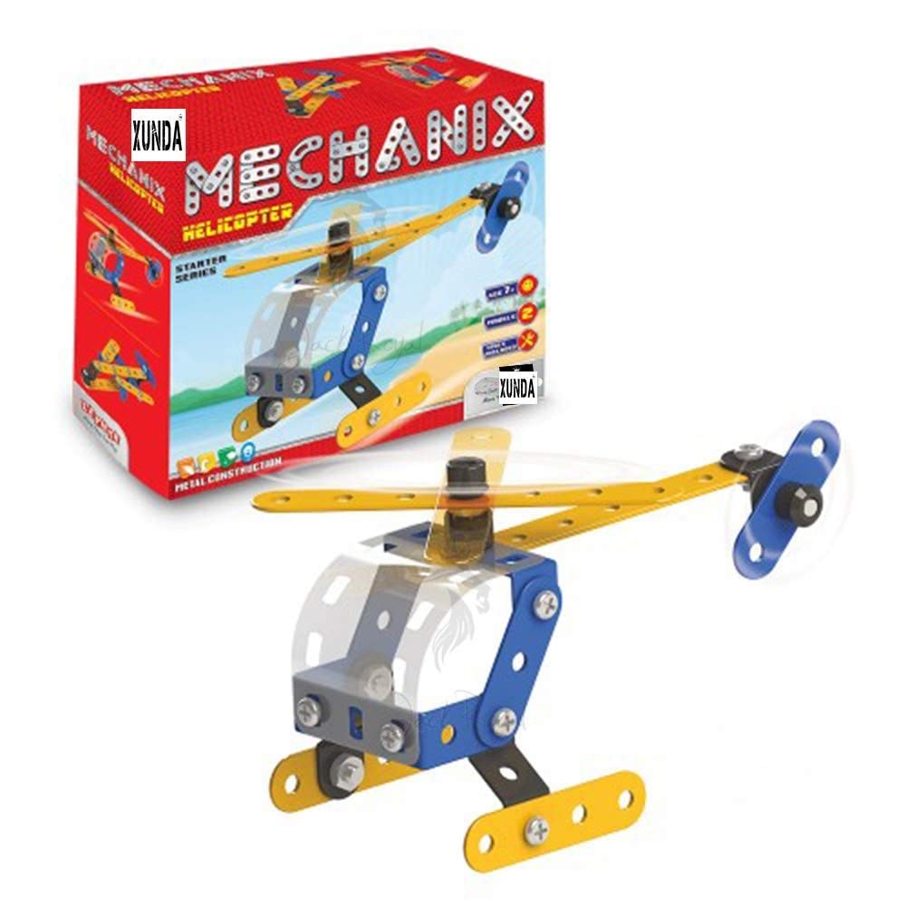 MECHANIX - Starter Helicopter -12 Parts & 2 Engineering Models
