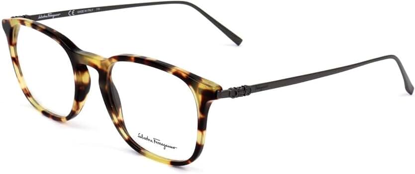 Amazon.com: SALVATORE FERRAGAMO Rectangular Eyeglasses SF2846 281