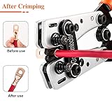 Battery Cable Wire Lug Crimping Tool for 6-50mm² Electrical Lug Crimper ， Cable Lug Crimping Tool for Heavy Duty Wire Lugs, Battery Terminal, Copper Lugs 6/10/16/25/35/50 mm² (Crimper) - Image 4