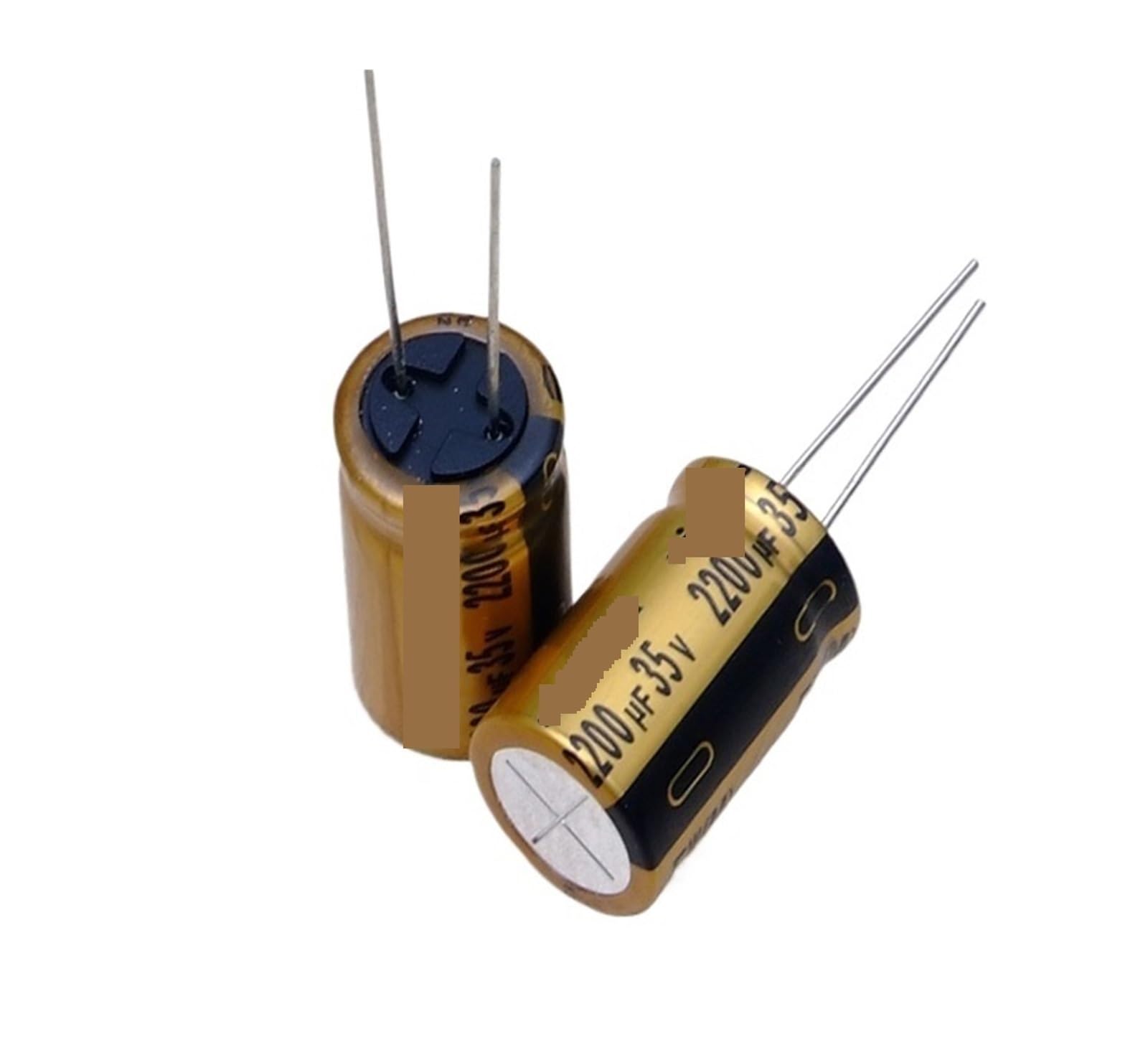 Condensateur électrolytique audio 2200UF 35V pour filtre amplificateur hifi