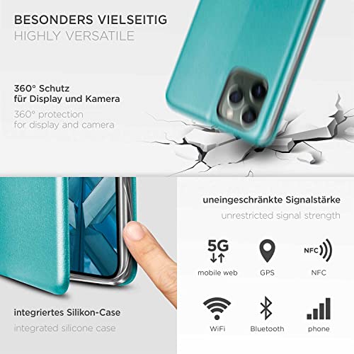 Étui iPhone 11 Pro intégral anti-rayure mince bleu menthe - 5