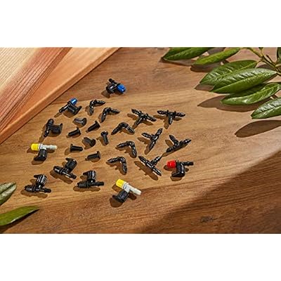 Orbit 69500 92-Piece Drip Irrigation Assortment Kit, Black